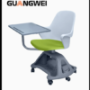 Multi-Purpose Office Training Chair with Swivel Base & Writing Pad