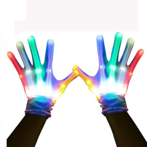 ColorBurst LED Light-Up Gloves