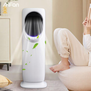 EcoBreeze™ Remote-Control Tower Fan for Home & Office