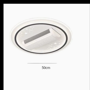 SkyCool Rectangle LED Fan Light with Modern Design