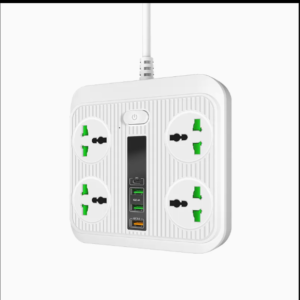 SafeCharge 3000W Electrical Socket with USB Ports