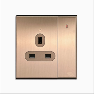 V23 Ultra-Slim 13A British Standard Wall Socket