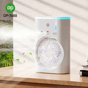 FreshAir Rechargeable Humidifier Desk Fan