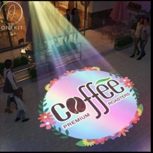 Outdoor LED Logo Projection Spotlight